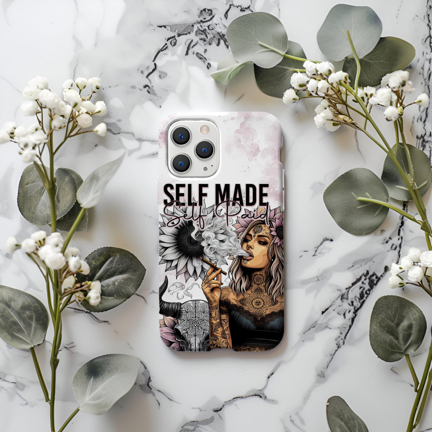Self made, self paid-phone case